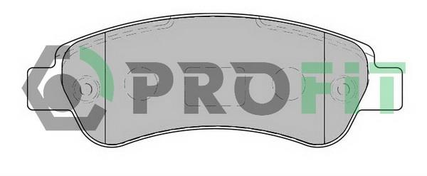 Profit 5000-1927 Rear disc brake pads, set 50001927