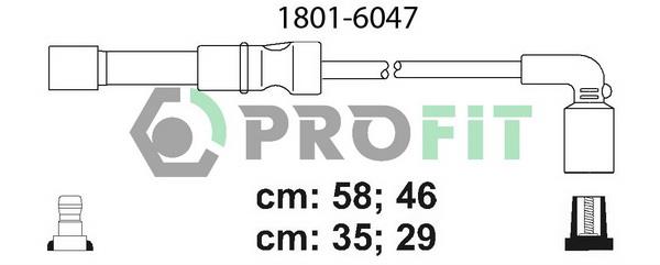 Profit 1801-6047 Ignition cable kit 18016047