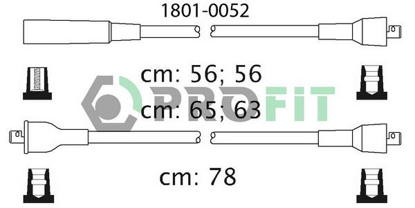 Profit 1801-0052 Ignition cable kit 18010052
