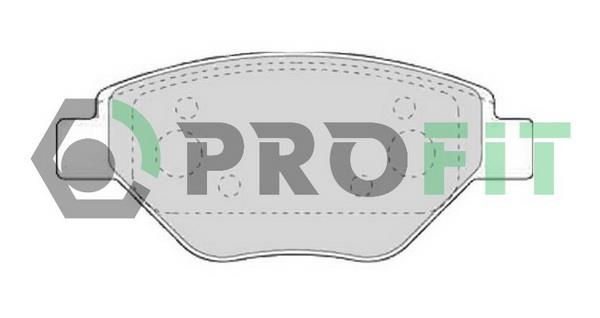 Profit 5000-1409 Front disc brake pads, set 50001409