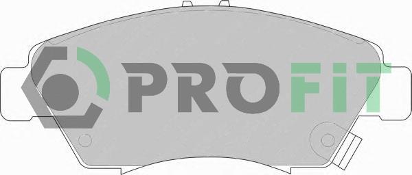 Profit 5000-0776 Front disc brake pads, set 50000776