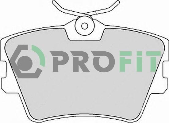 Profit 5000-1132 Rear disc brake pads, set 50001132