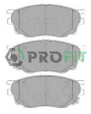 Profit 5000-1707 Front disc brake pads, set 50001707