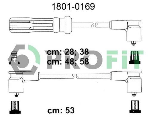 Profit 1801-0169 Ignition cable kit 18010169
