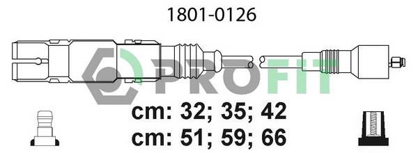 Profit 1801-0126 Ignition cable kit 18010126