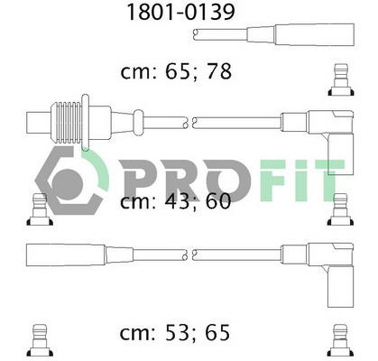 Profit 1801-0139 Ignition cable kit 18010139