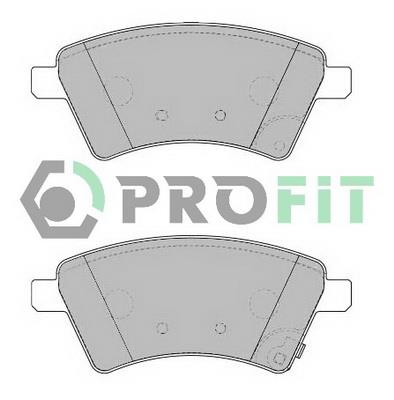 Profit 5000-1875 Front disc brake pads, set 50001875