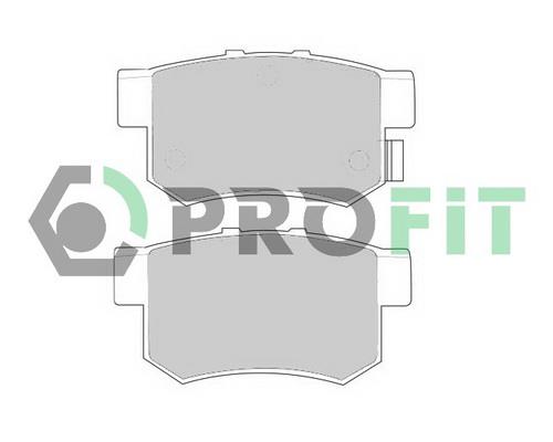 Profit 5000-0956 Rear disc brake pads, set 50000956