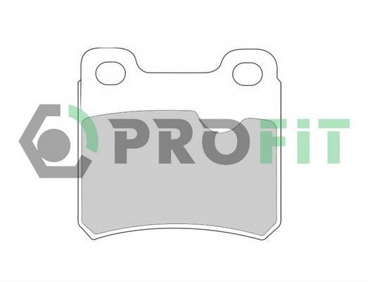 Profit 5000-0586 Rear disc brake pads, set 50000586
