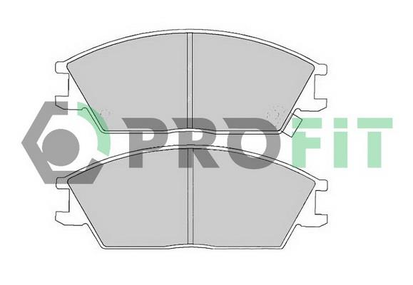 Profit 5000-0435 Front disc brake pads, set 50000435