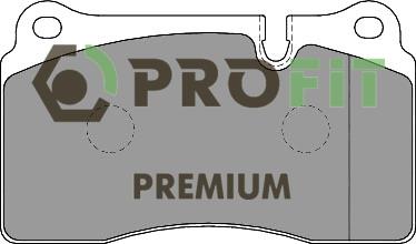 Profit 5005-1996 Front disc brake pads, set 50051996