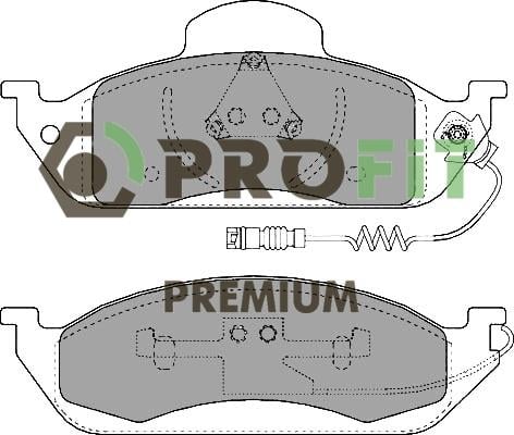 Profit 5005-1400 Front disc brake pads, set 50051400
