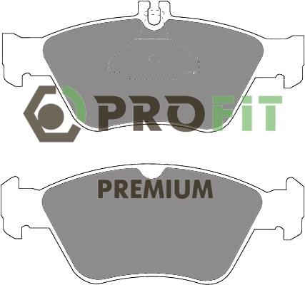 Profit 5005-1049 Front disc brake pads, set 50051049