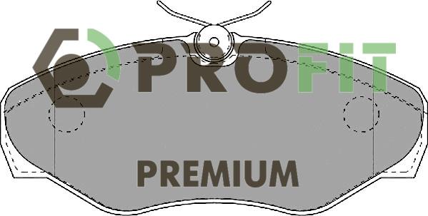 Profit 5005-1515 Front disc brake pads, set 50051515