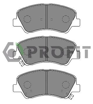 Profit 5000-0625 Front disc brake pads, set 50000625