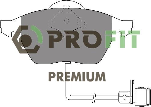 Profit 5005-0590 Front disc brake pads, set 50050590