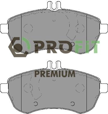 Profit 5005-4199 Front disc brake pads, set 50054199