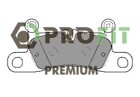 Profit 5005-4424 Rear disc brake pads, set 50054424