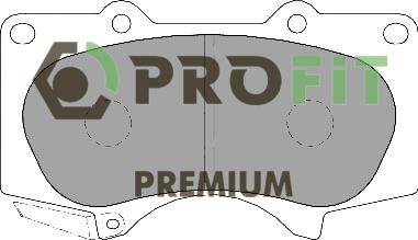 Profit 5005-1698 Front disc brake pads, set 50051698