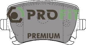 Profit 5005-1636 Rear disc brake pads, set 50051636