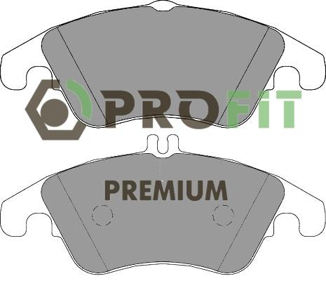 Profit 5005-1979 Front disc brake pads, set 50051979
