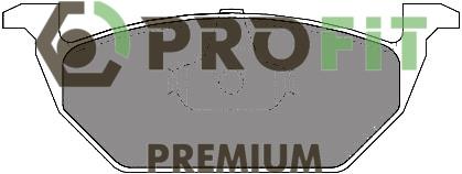 Profit 5005-1094 Front disc brake pads, set 50051094