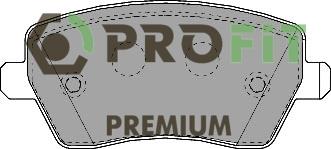 Profit 5005-1617 Front disc brake pads, set 50051617