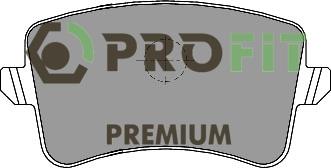 Profit 5005-4050 Rear disc brake pads, set 50054050