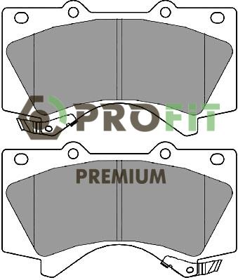 Profit 5005-4229 Front disc brake pads, set 50054229