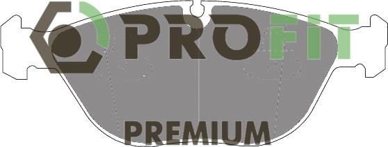 Profit 5005-1001 Front disc brake pads, set 50051001