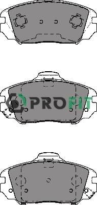 Profit 5000-4246 Front disc brake pads, set 50004246
