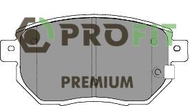 Profit 5005-1786 Front disc brake pads, set 50051786