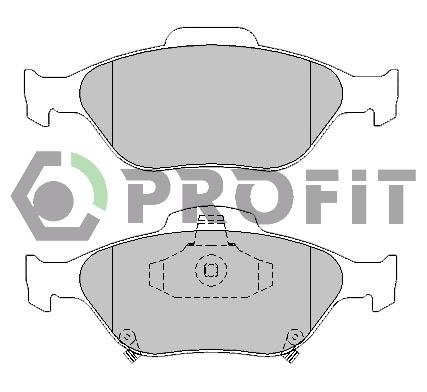 Profit 5000-1890 Front disc brake pads, set 50001890