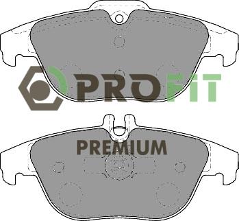 Profit 5005-1980 Rear disc brake pads, set 50051980