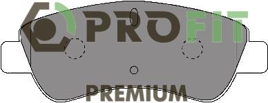 Profit 5005-1399 Front disc brake pads, set 50051399