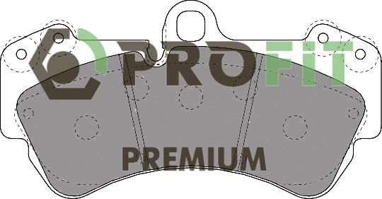 Profit 5005-1625 Front disc brake pads, set 50051625