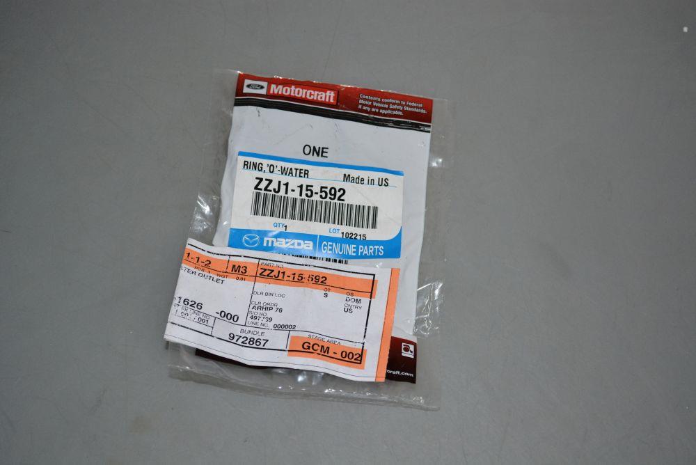 Mazda ZZJ1-15-592 RING, O -WATER OUTLE ZZJ115592 ZZJ115592 Mazda RING, O -WATER OUTLE