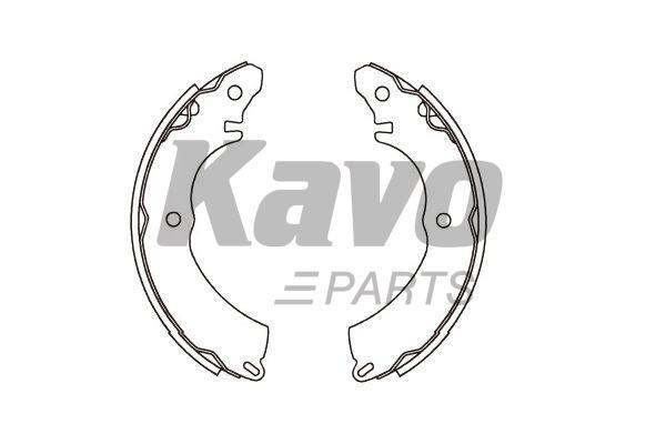 Kavo parts BS6428 Brake shoe set BS6428