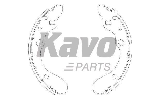 Kavo parts Brake shoe set – price 73 PLN