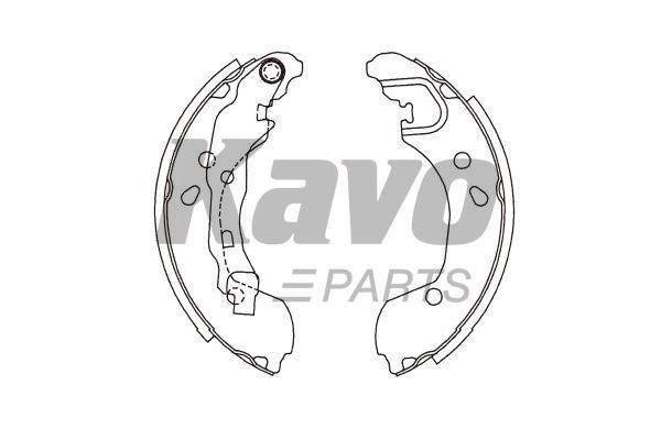 Kavo parts Brake shoe set – price 67 PLN