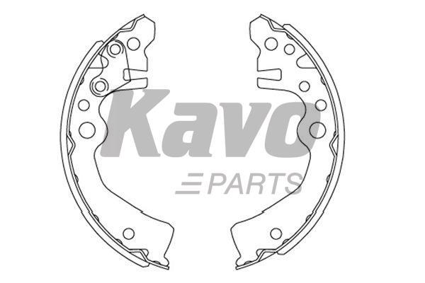 Kavo parts Brake shoe set – price 63 PLN