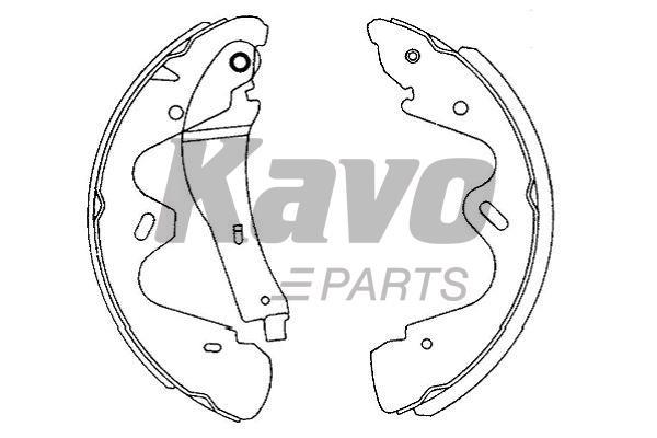 Kavo parts Brake shoe set – price 171 PLN