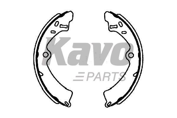 Kavo parts KBS8911 Brake shoe set KBS8911