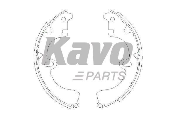 Kavo parts KBS9918 Brake shoe set KBS9918