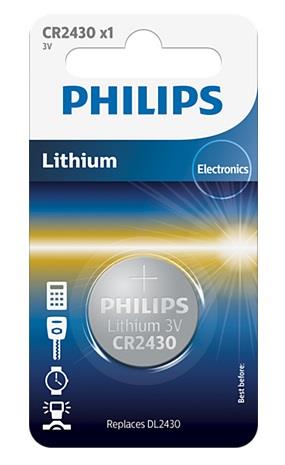 Philips CR2430/00B Battery Minicells 3V CR243000B