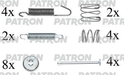 Patron PSRK0059 Repair kit for parking brake pads PSRK0059