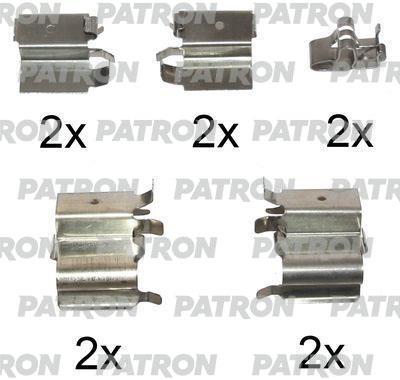 Patron PSRK1076 Mounting kit brake pads PSRK1076