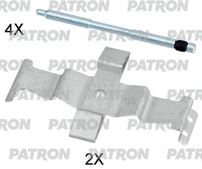 Patron PSRK1296 Mounting kit brake pads PSRK1296