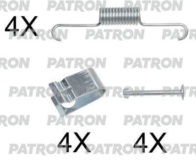 Patron PSRK0256 Repair kit for parking brake pads PSRK0256