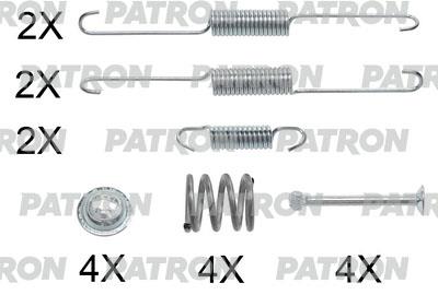 Patron PSRK0222 Mounting kit brake pads PSRK0222